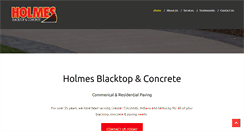 Desktop Screenshot of holmespave.com